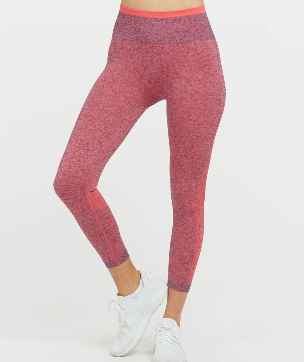 SPANX 50285R Women Seamless Sculpt Legging Spacedye Coral Punch
